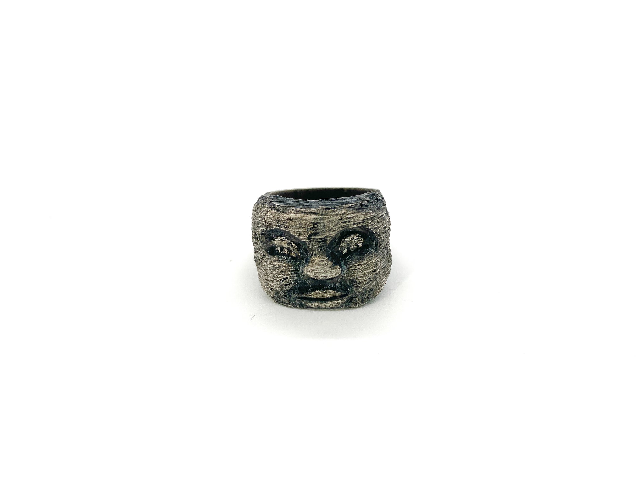 Oubliette Treasures Soft Face Ring Silver