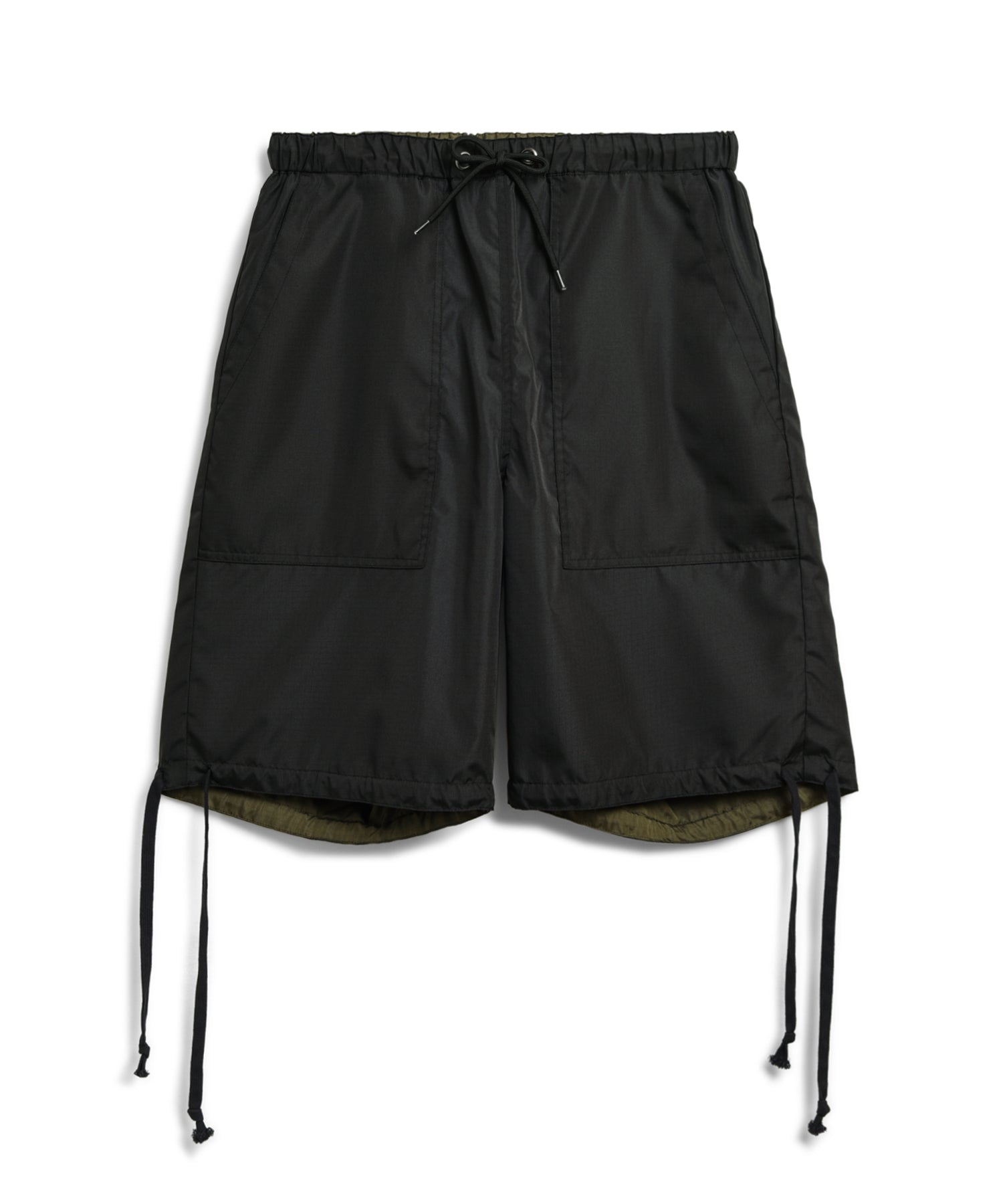 TAION Non Down Military Reversible Shorts Black