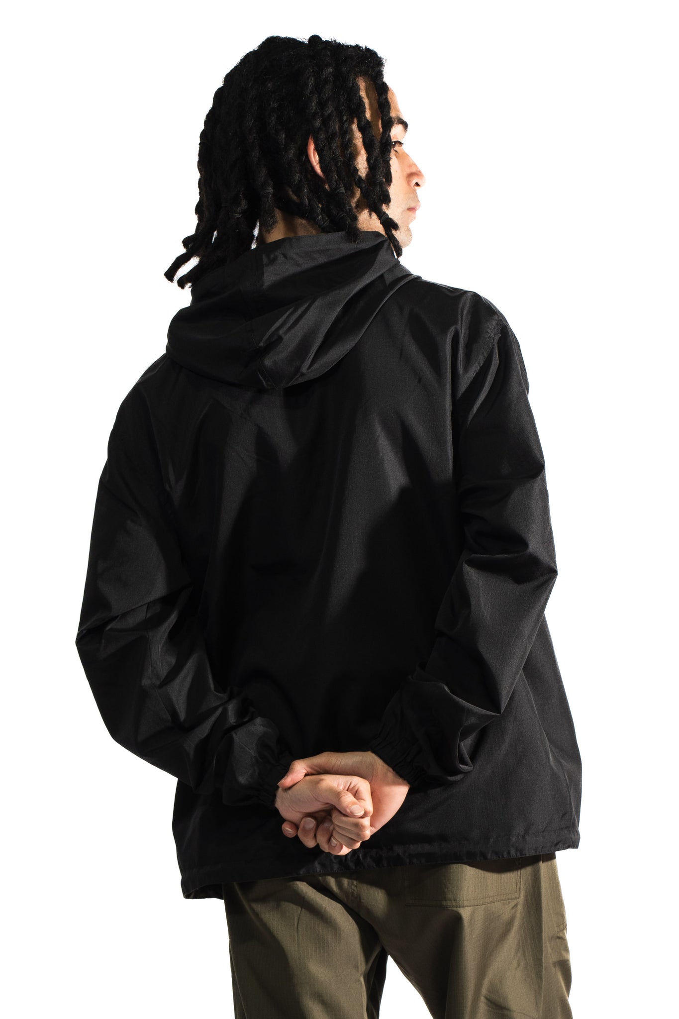 TAION Non Down Military Reversible Anorak Parka Black