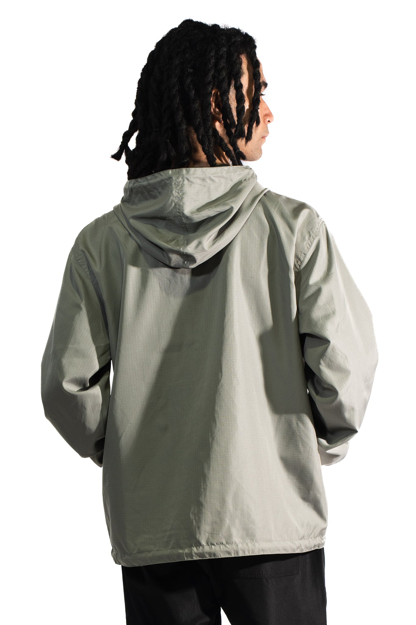 TAION Non Down Military Reversible Anorak Parka Dark Sage Green