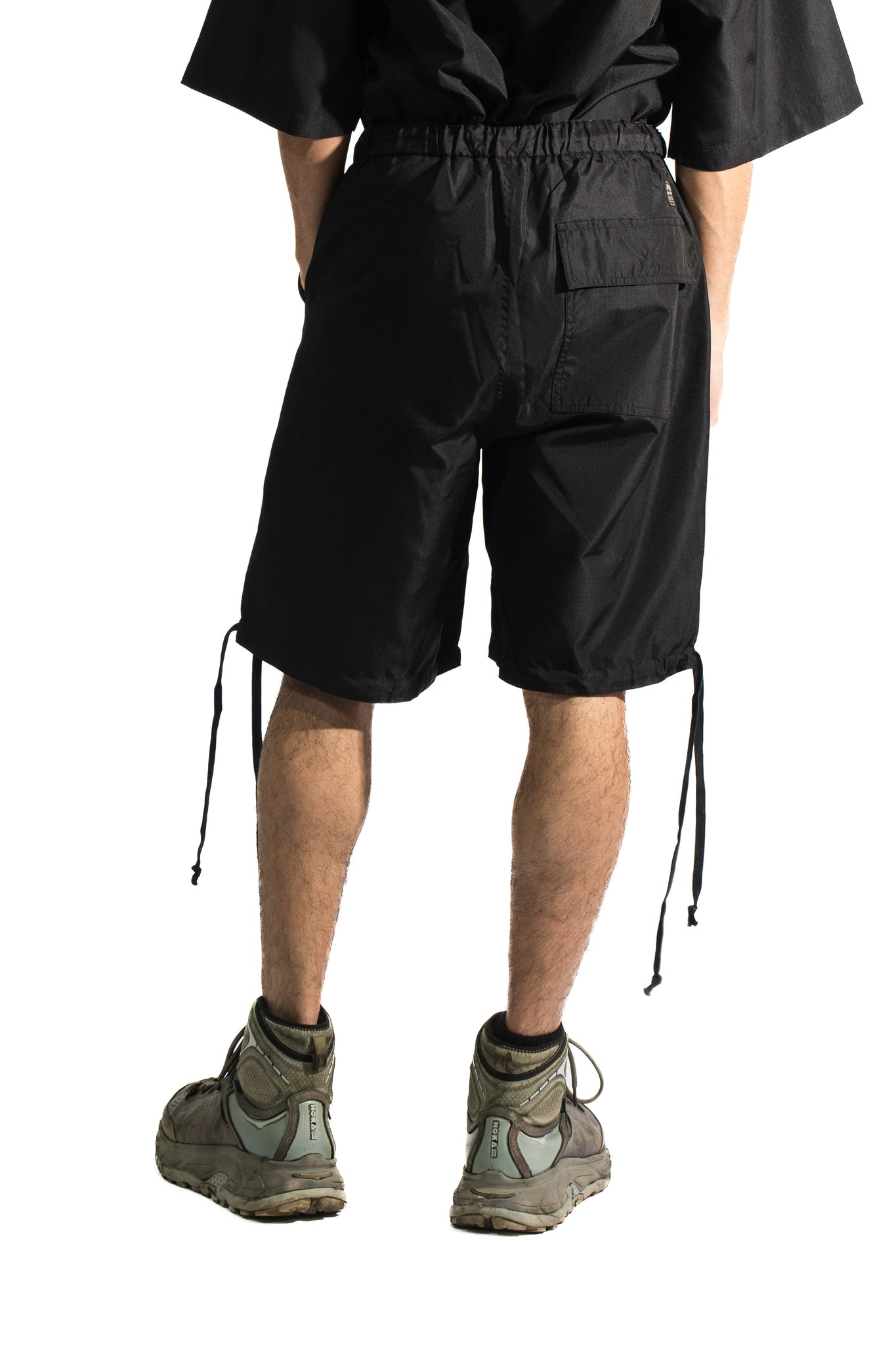 TAION Non Down Military Reversible Shorts Black