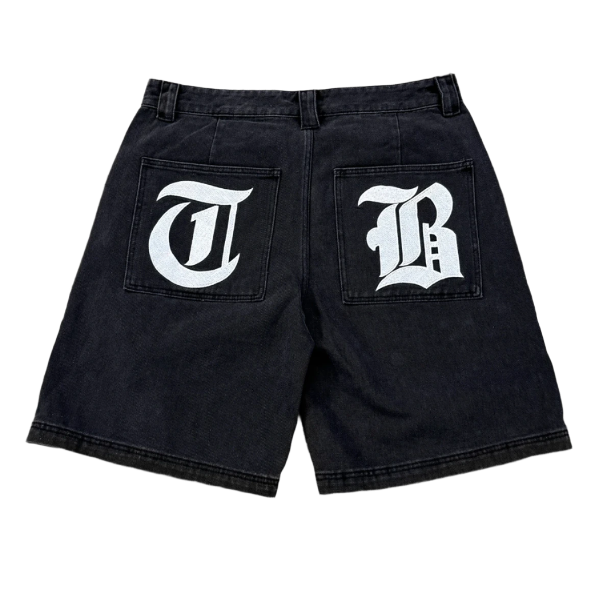 TURNERBOUCAUT 5 Star Denim Shorts Black