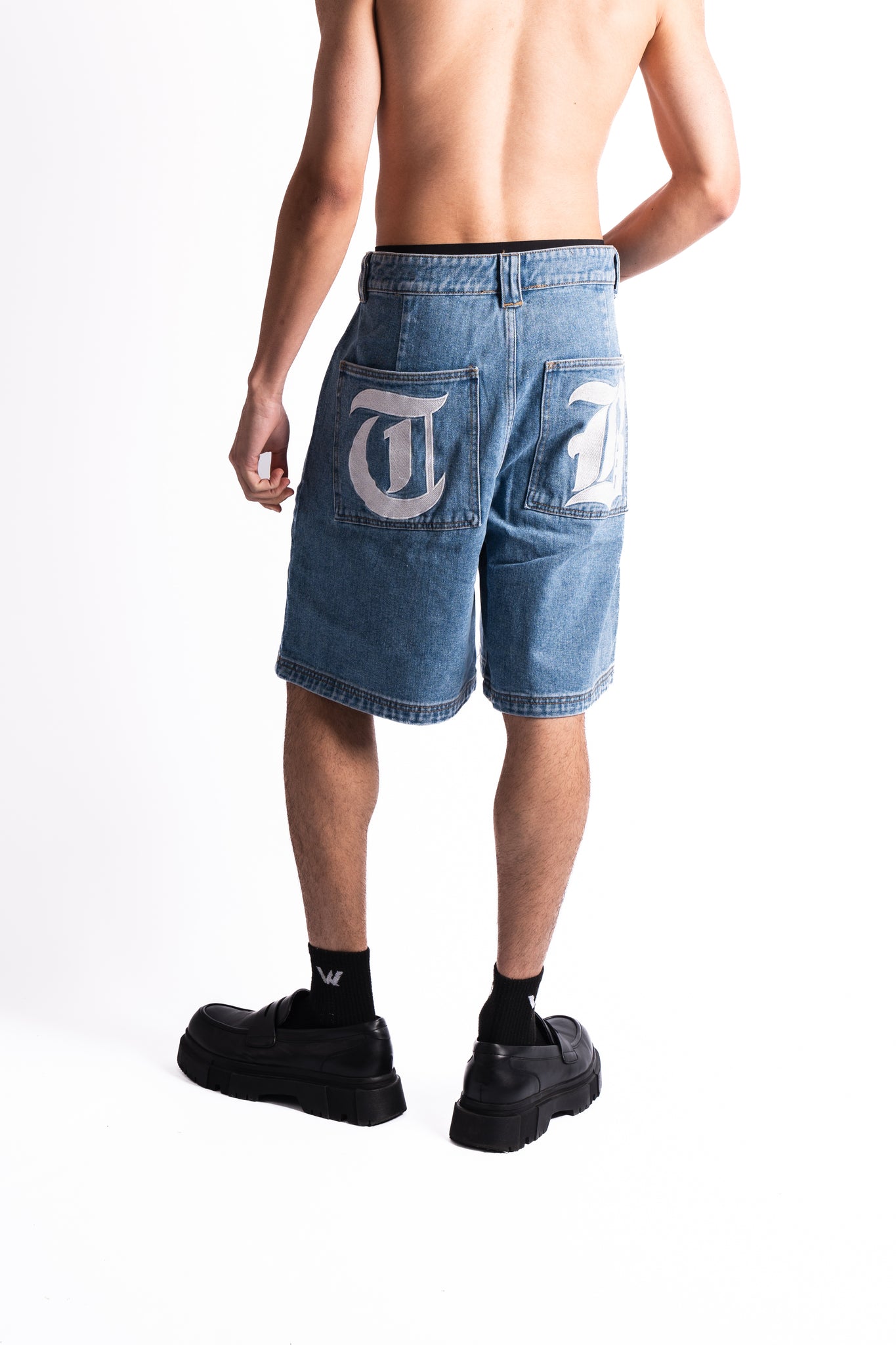 TURNERBOUCAUT 5 Star Denim Shorts Denim