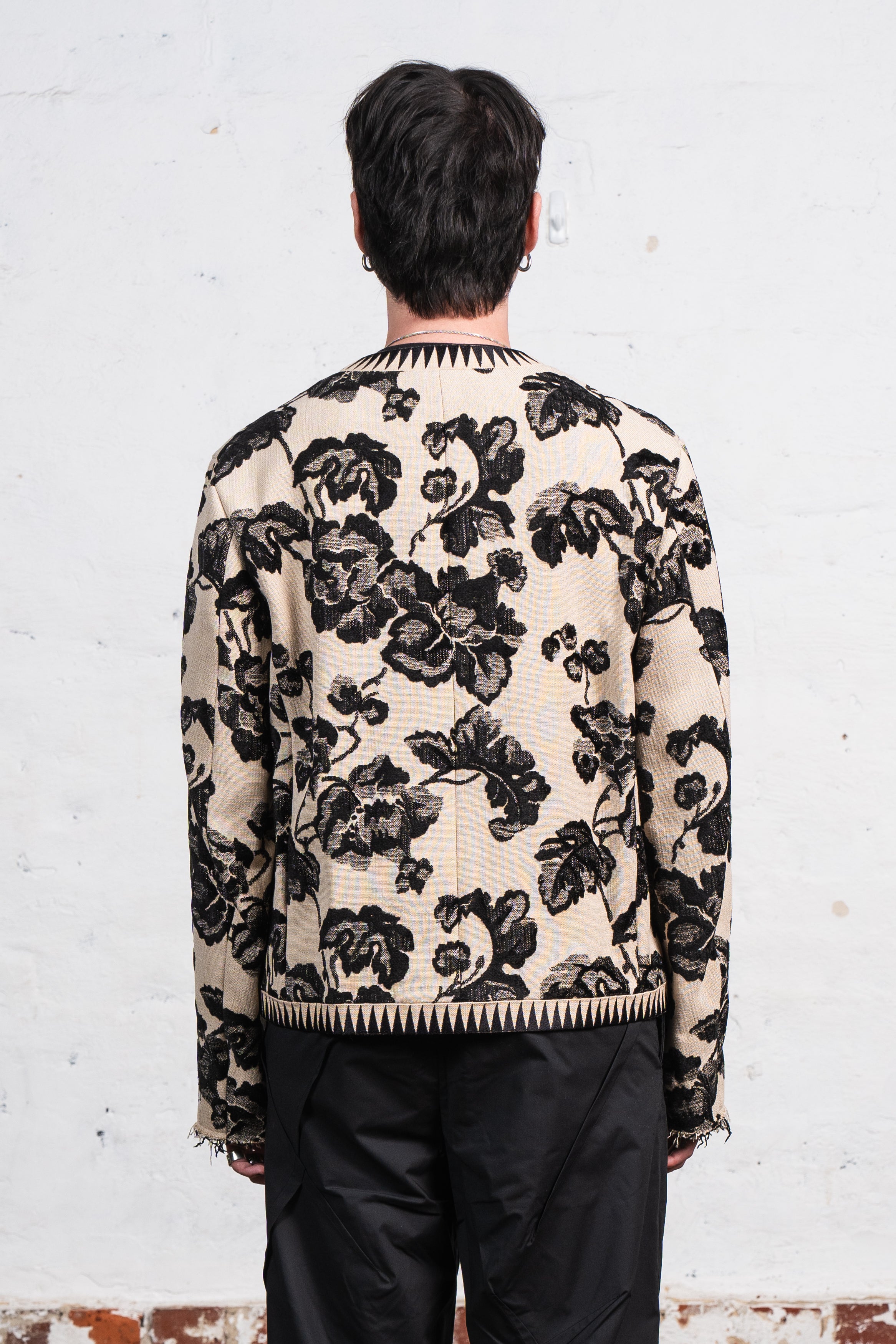 が*う様 undercover ucv4811 Undercover UC1D4201-1 Zip Jacket Tapestry – Cabinet Noir