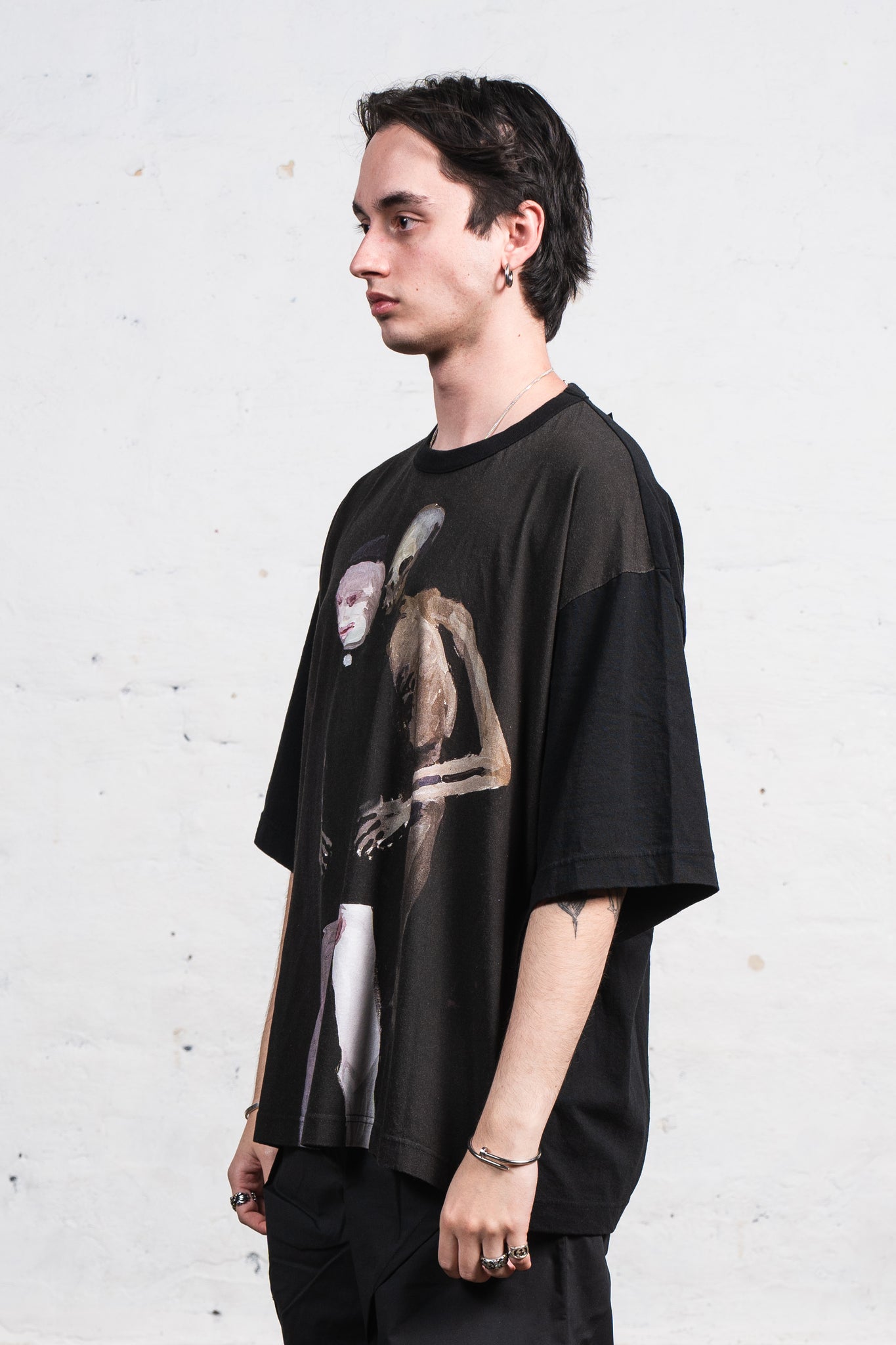 Undercover UC1D4807-2 Helen Verthoeven Painting 2 Tee Black