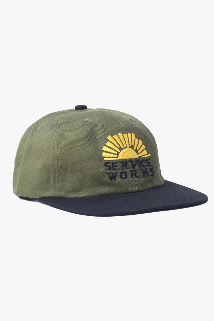 Service Works Sunny Side Up Cap Olive