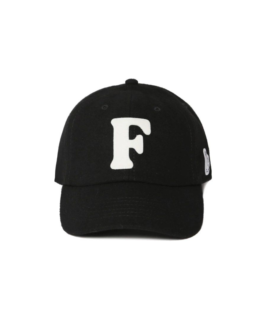 Fxxking Rabbits F Embroidery Logo Cap Black