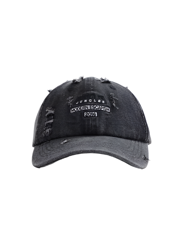 Jungles Jungles Modern Escapism Cap Washed Black