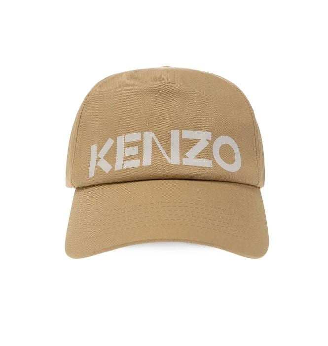 Kenzo Logo Cap Beige