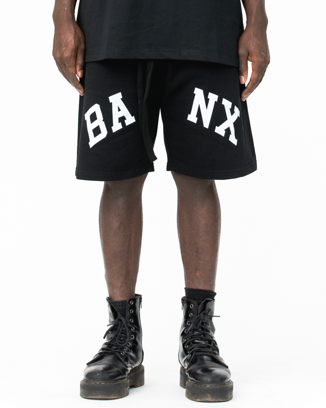 BANX Dropout Shorts Black