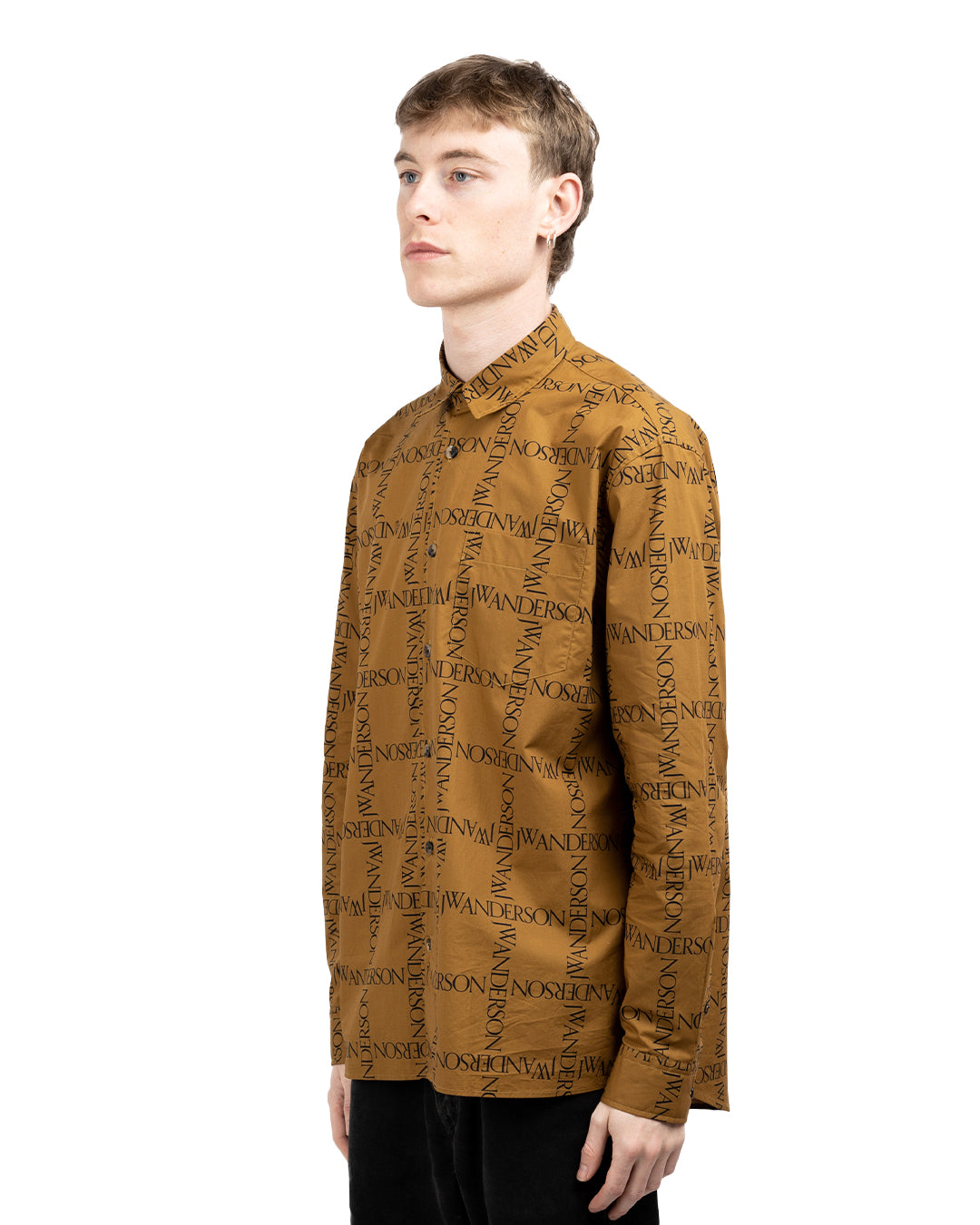 JW Anderson Relaxed Shirt Tobacco