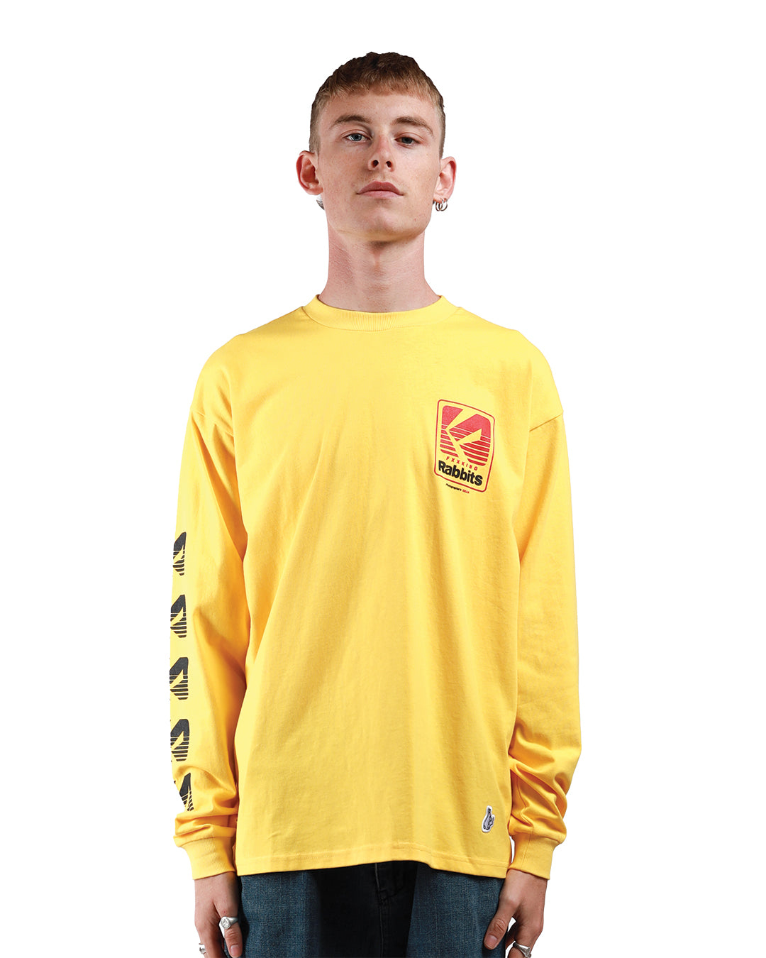 Fxxking Rabbits Photographers Gear L/S Tee Yellow