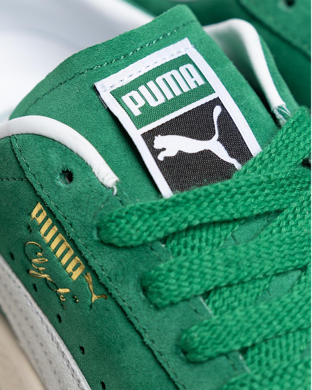 Puma Clyde OG Green/White Pristine