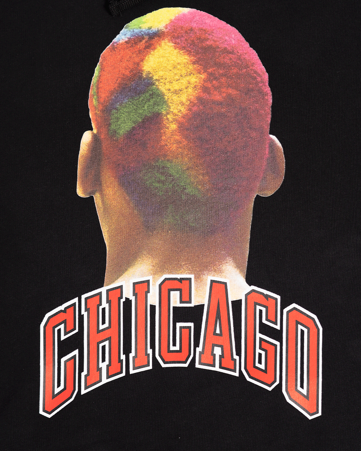Ih Nom Uh Nit Chicago Player Coloured Hair Hoodie Black
