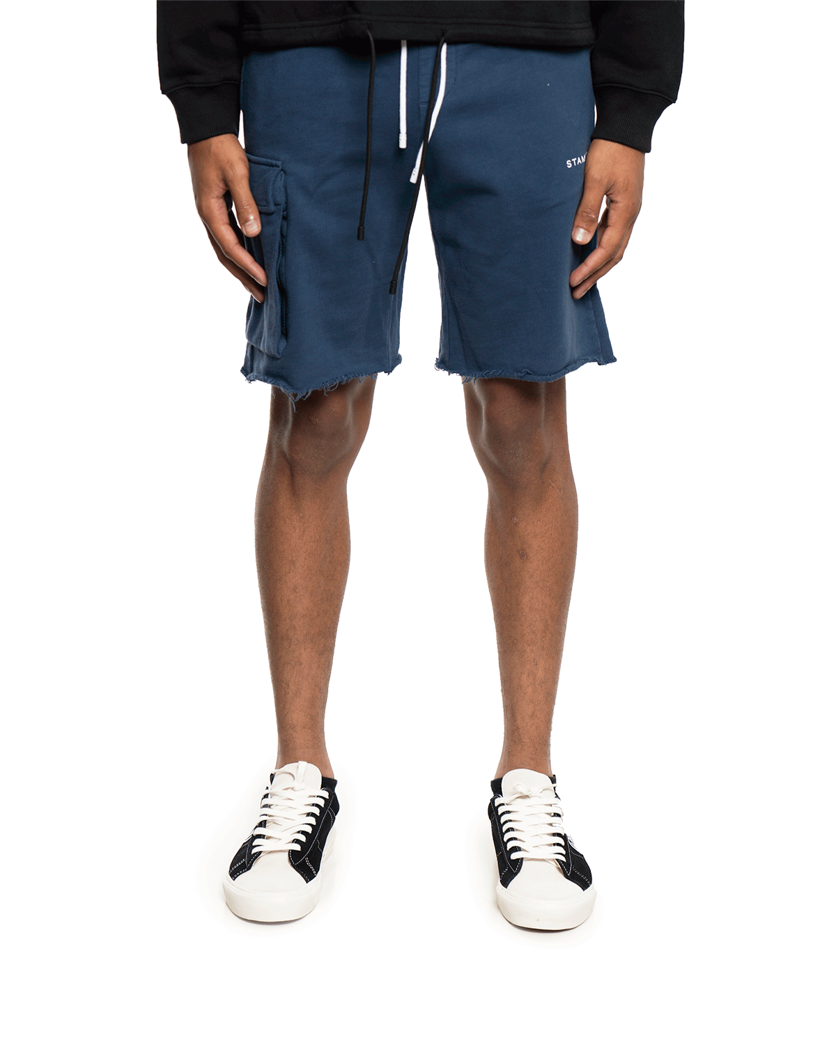 Stampd Classic Logo Sweat Shorts Navy