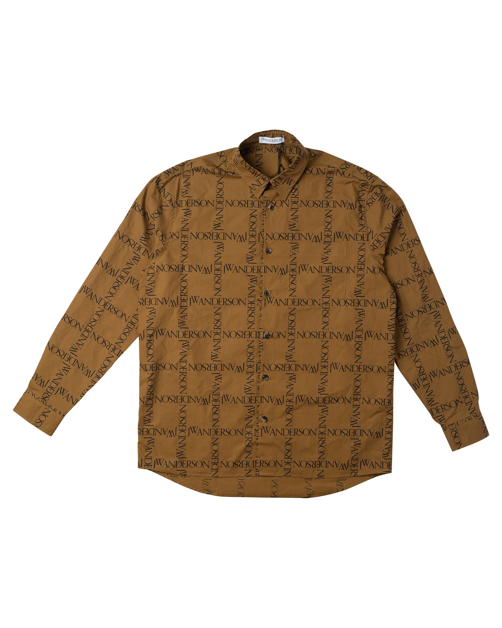JW Anderson Relaxed Shirt Tobacco